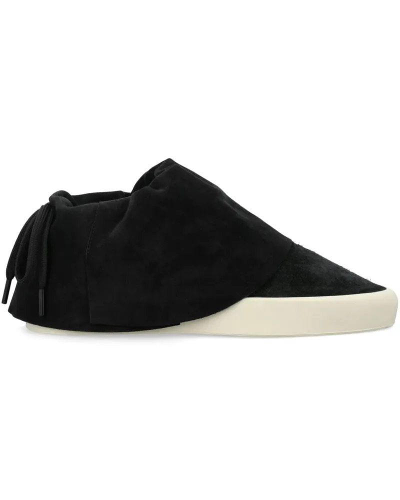 Fear of God Moc Low Sneakers aus Wildleder Schwarz