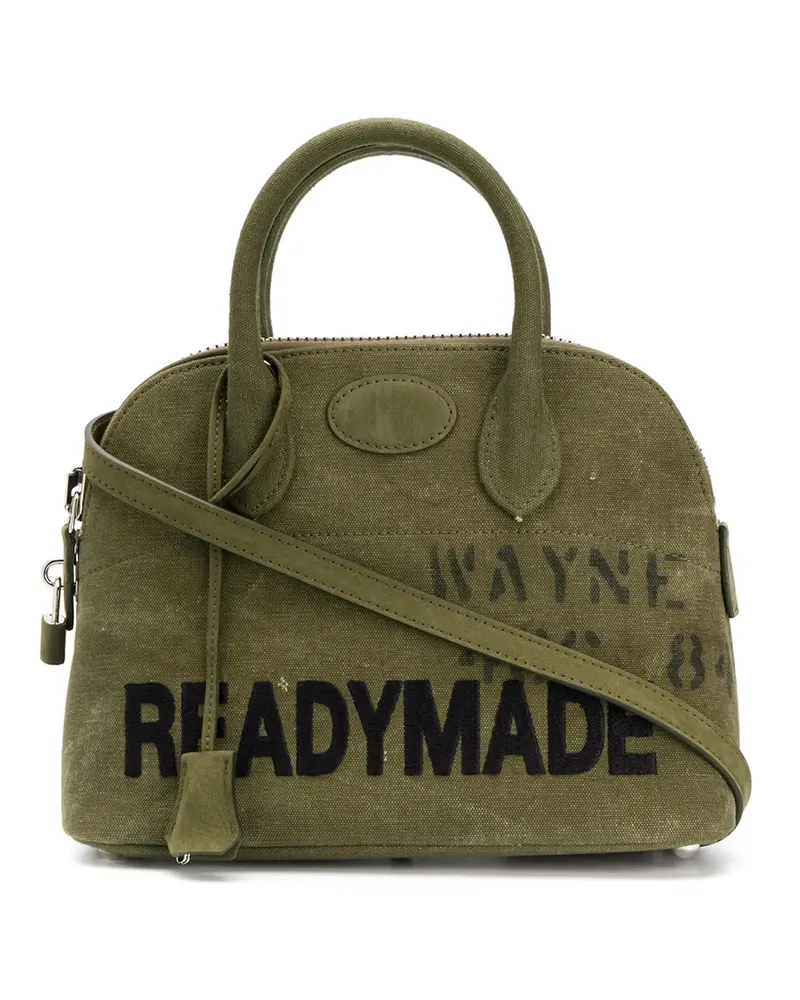 READYMADE Handtasche mit Logo - Grün Grün