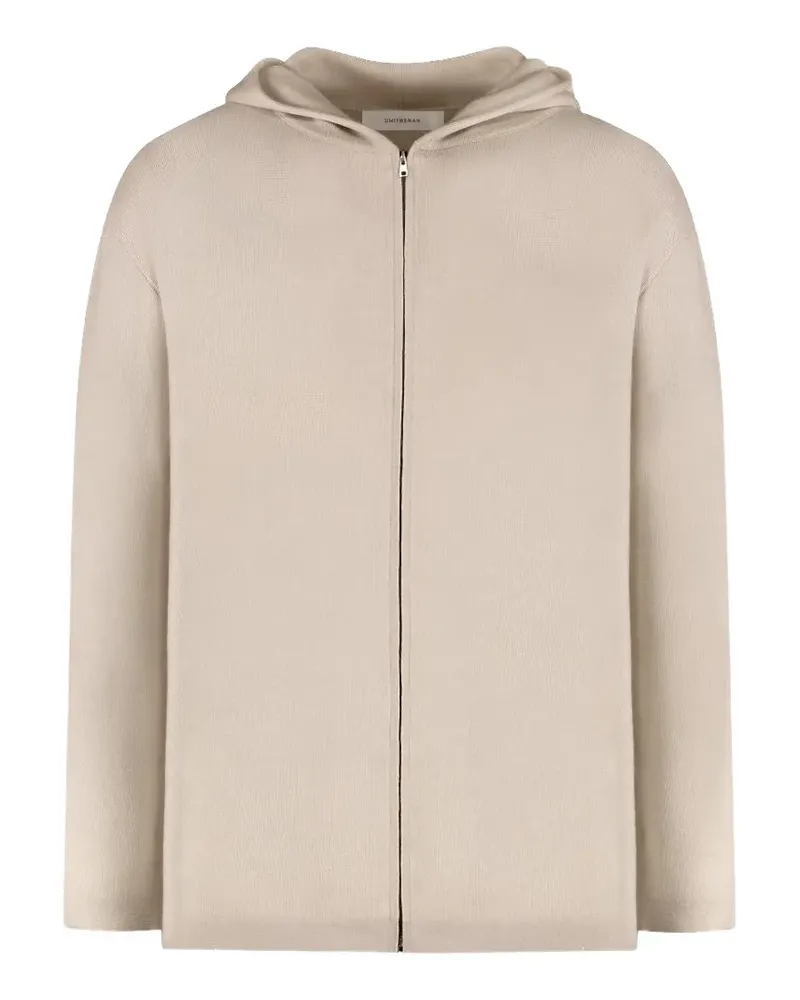 Umit Benan Gestrickter Sunset Hoodie - Nude Nude