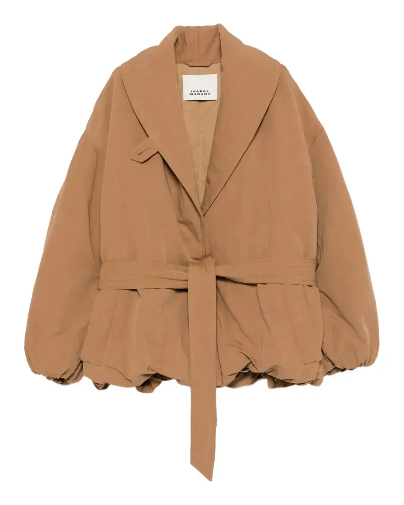 Isabel Marant Volinda Jacke mit Gürtel - Braun Braun