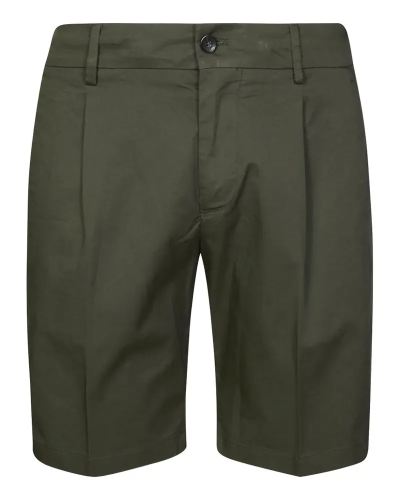 Be Able pleated-detail Bermuda shorts - Grün Grün