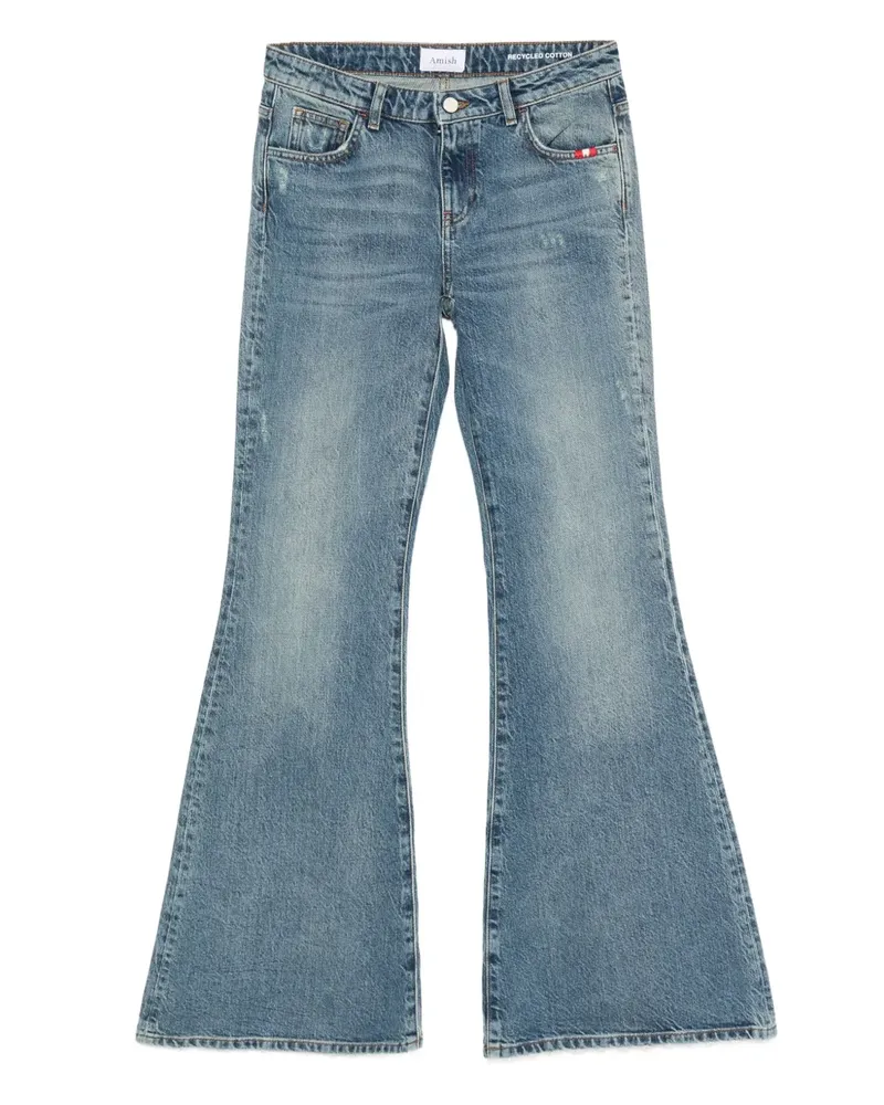 Amish Dust Woodstock Schlagjeans - Blau Blau