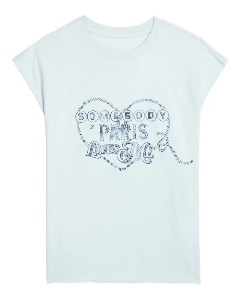 Zadig & Voltaire Cloe T-Shirt - Blau Blau