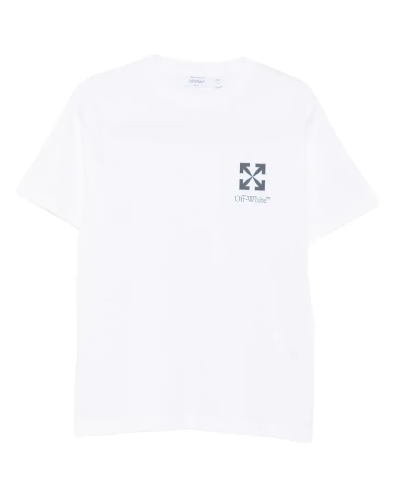 OFF-WHITE T-Shirt mit Arrows-Print - Weiß Weiß