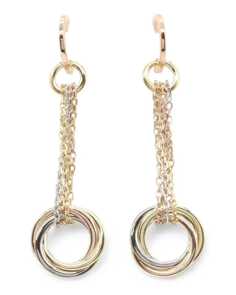 Cartier 2010s Trinity chain earrings - Rosa Rosa
