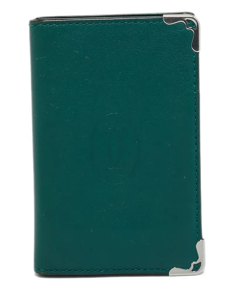 Cartier Le Must leather card holder - Grün Grün