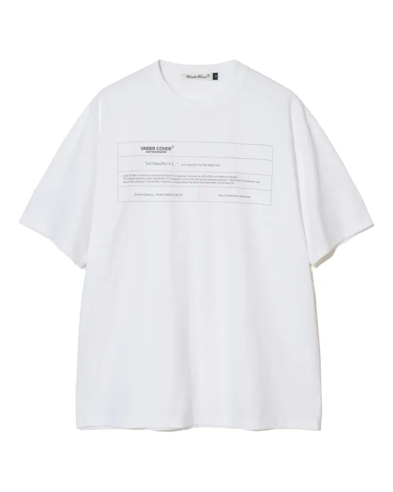 Undercover graphic-print T-shirt - Weiß Weiß