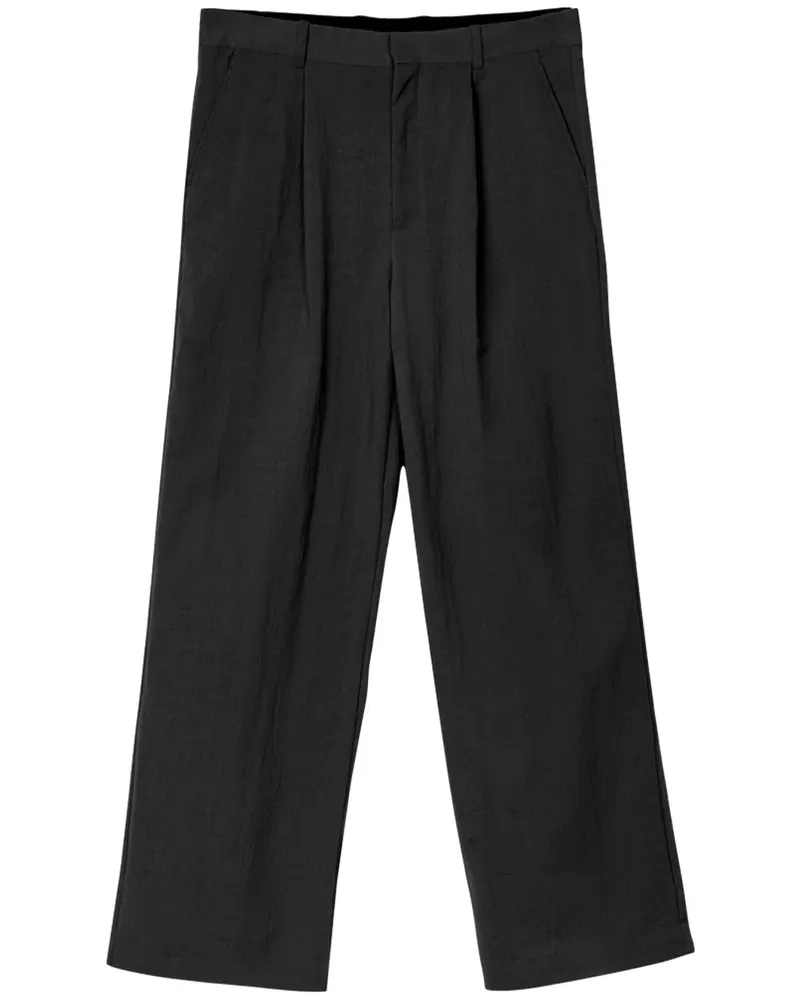 Camper Hose mit Biesen - Schwarz Schwarz