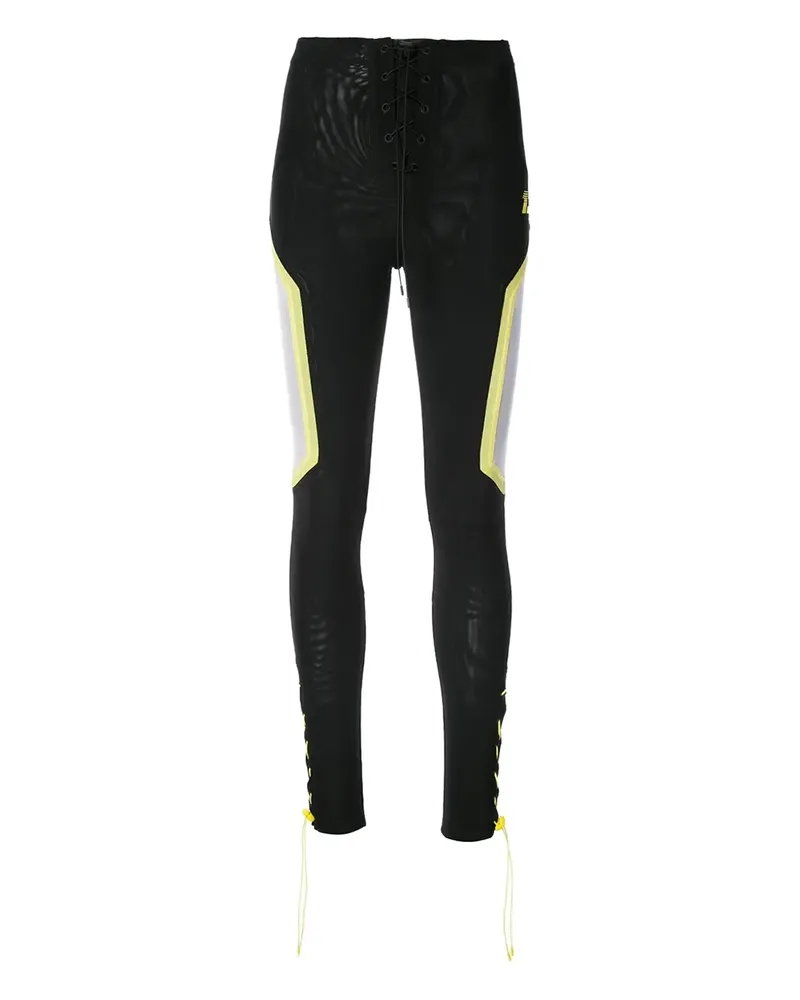 Puma Jogginghose in Netzoptik - Schwarz Schwarz