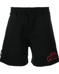 MSGM Joggingshorts mit Logo-Stickerei Schwarz