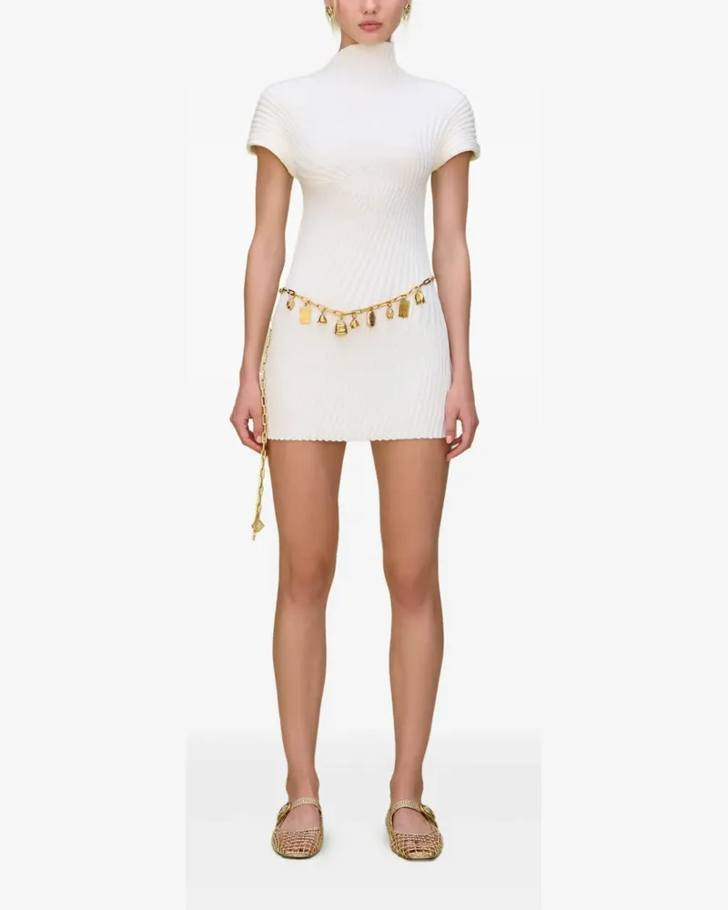 Cult Gaia Luka Minikleid - Weiß Weiß