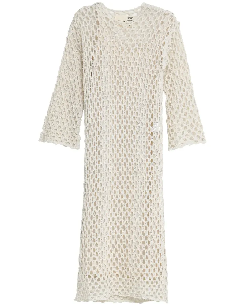 Osklen Kleid mit Lochstrickmuster - Nude Nude