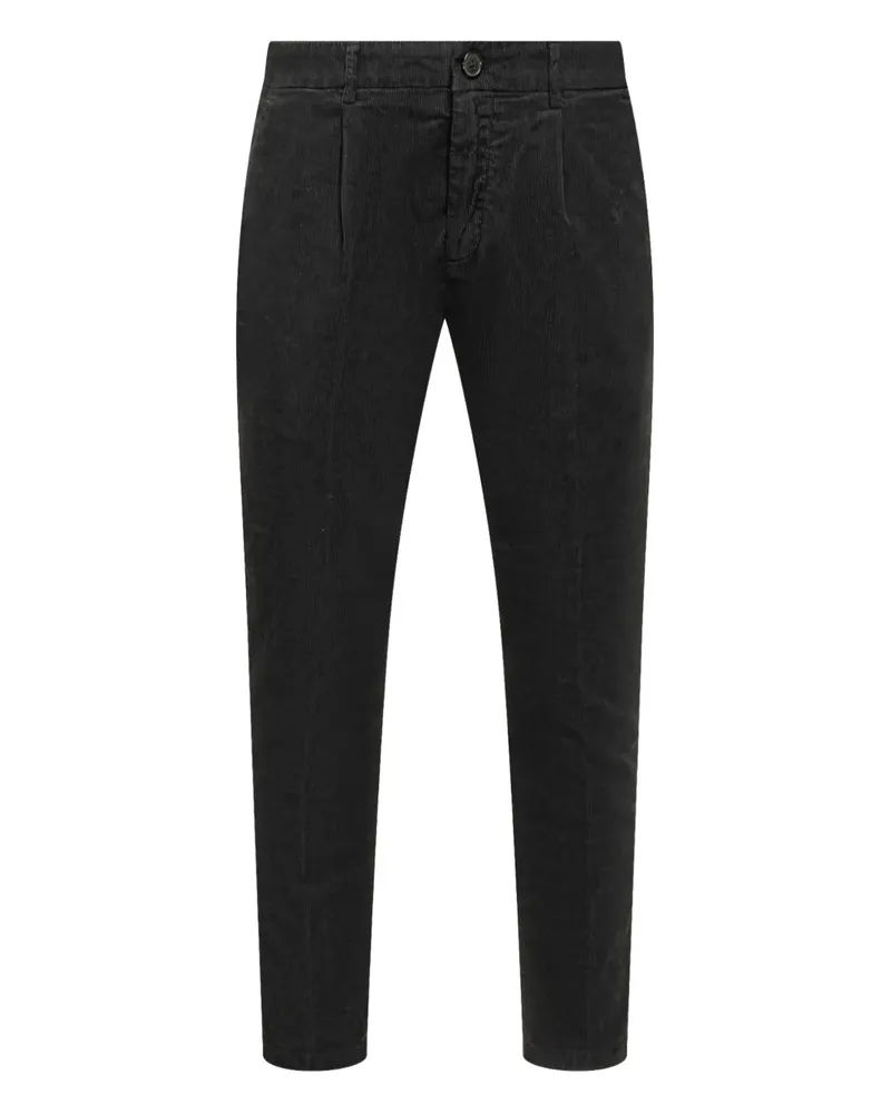 Department 5 Prince Hose mit Cordstruktur - Schwarz Schwarz