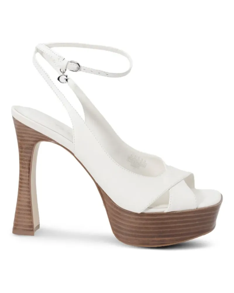 Guess Sandalen mit Knöchelriemen - Weiß Weiß
