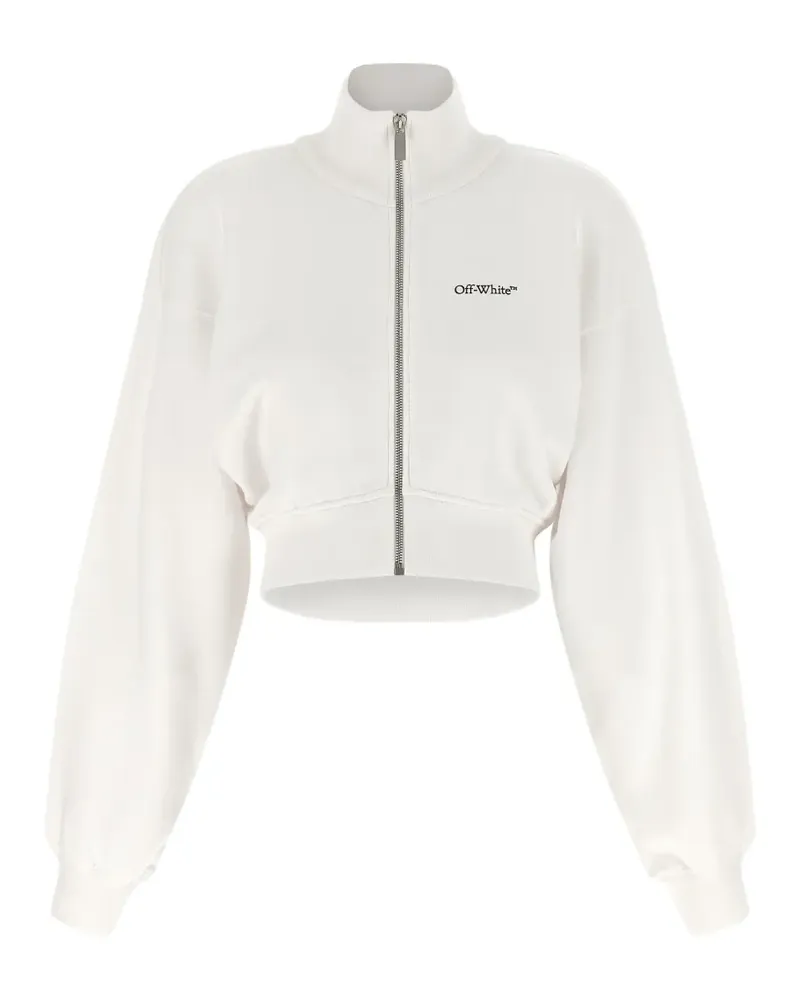 OFF-WHITE Arrow Glowing Flower sweatshirt - Weiß Weiß