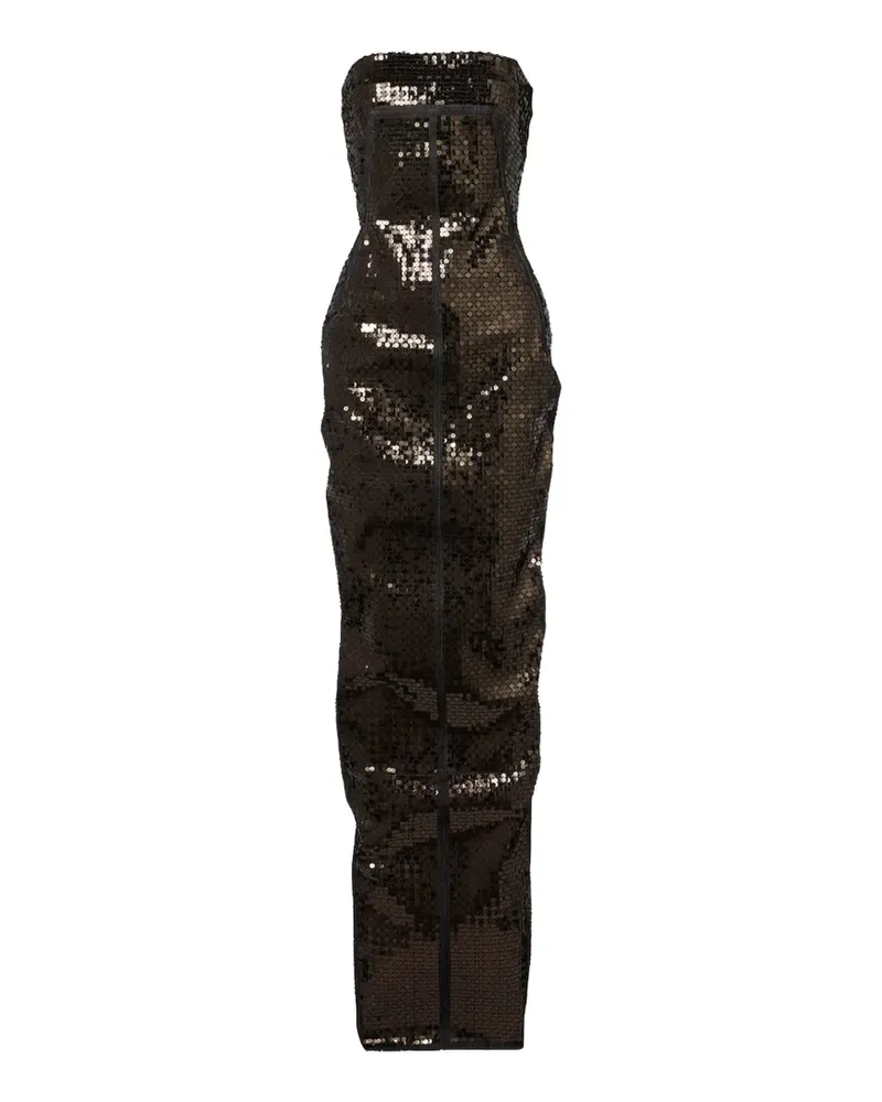 Rick Owens sequin-embellished midi dress - Braun Braun
