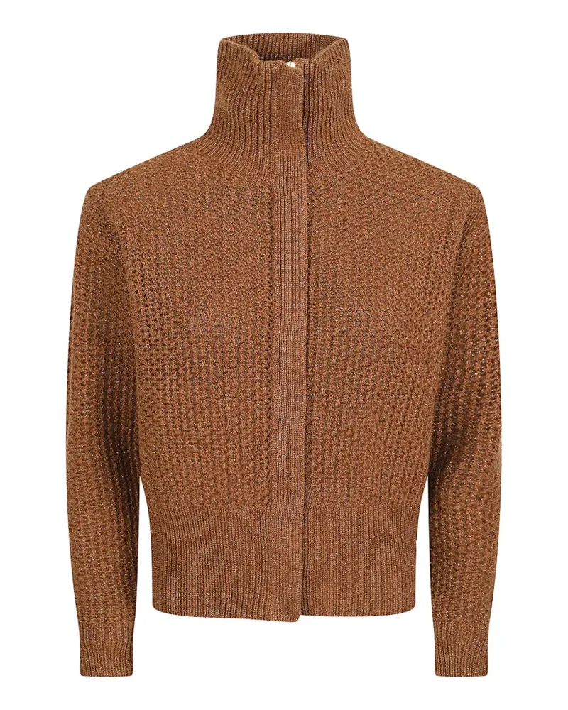 Max Mara zip-fastening cardigan - Braun Braun