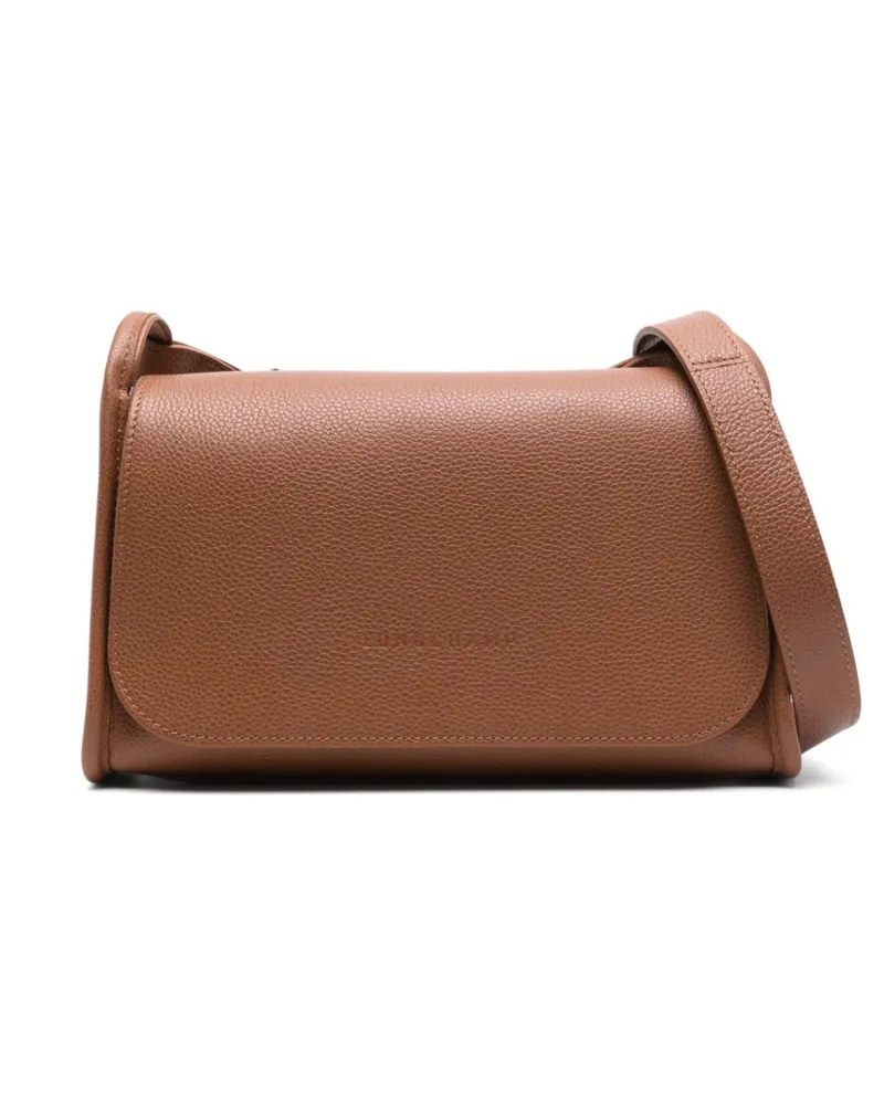 Longchamp Le Foulonné M Schultertasche - Braun Braun
