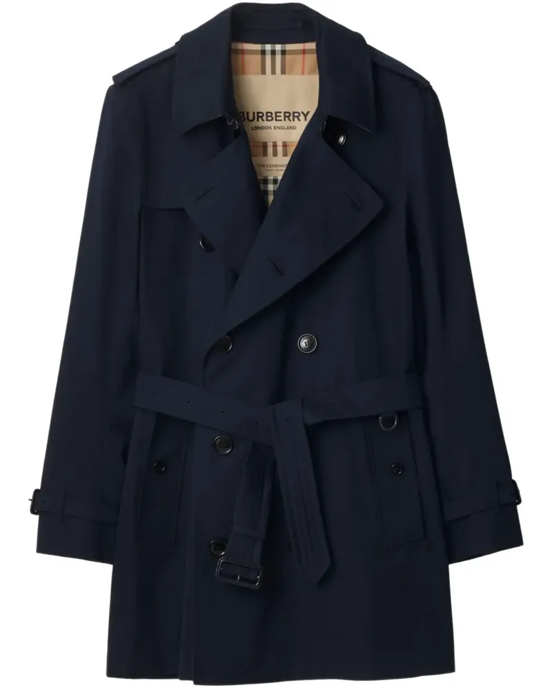 Burberry Kensington Heritage Trenchcoat - Blau Blau