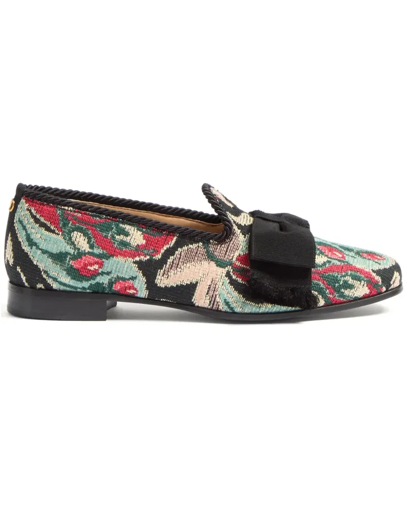 Valentino Garavani Bow Loafer - Schwarz Schwarz