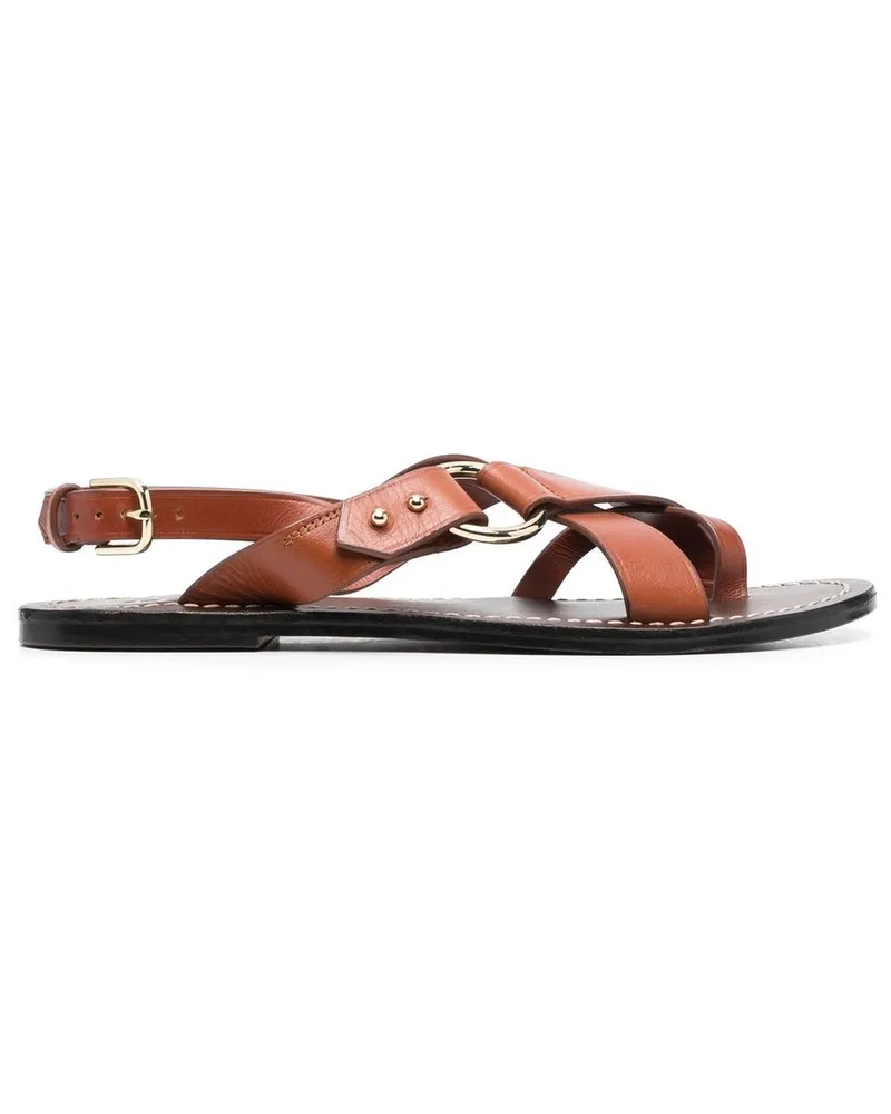 Soeur Florence Sandalen - Braun Braun