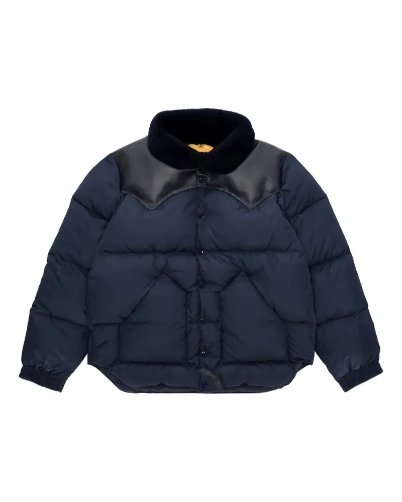 Fortela Christy Jacke mit Shearling-Kragen - Blau Blau