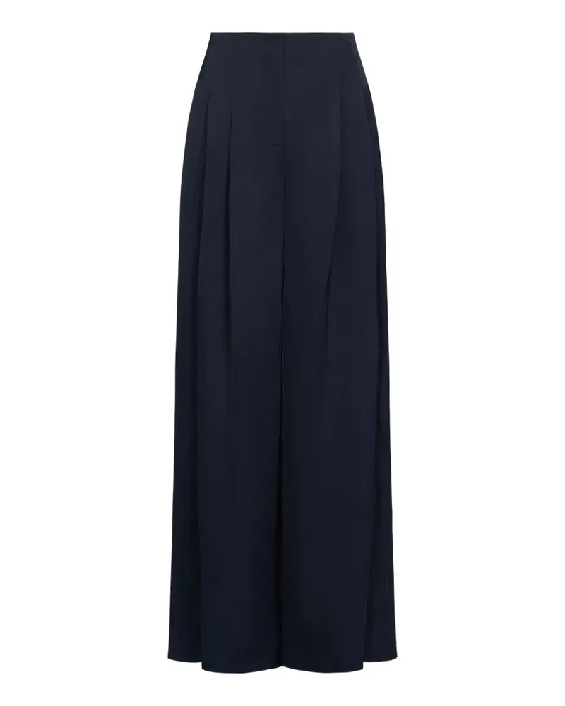 TWP Drew pleated trousers - Blau Blau