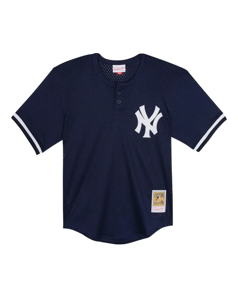 Mitchell & Ness MLB Yankees 1995 Derek Jeter T-Shirt - Blau Blau