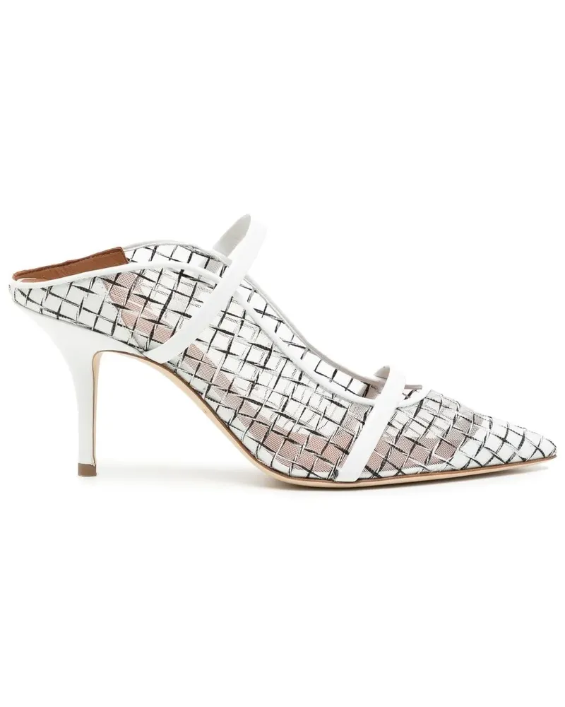 Malone Souliers Maureen Mules - Weiß Weiß