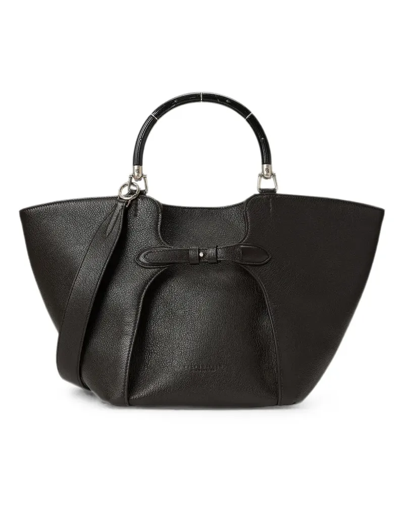 Ralph Lauren Kleine Tote Bag mit Kettenbesatz - Schwarz Schwarz