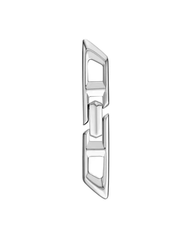 Diesel Ohrringe mit D-Logo - Silber Silber