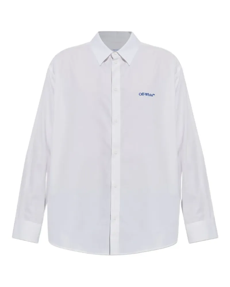 OFF-WHITE Hemd mit Arrows-Print - Weiß Weiß