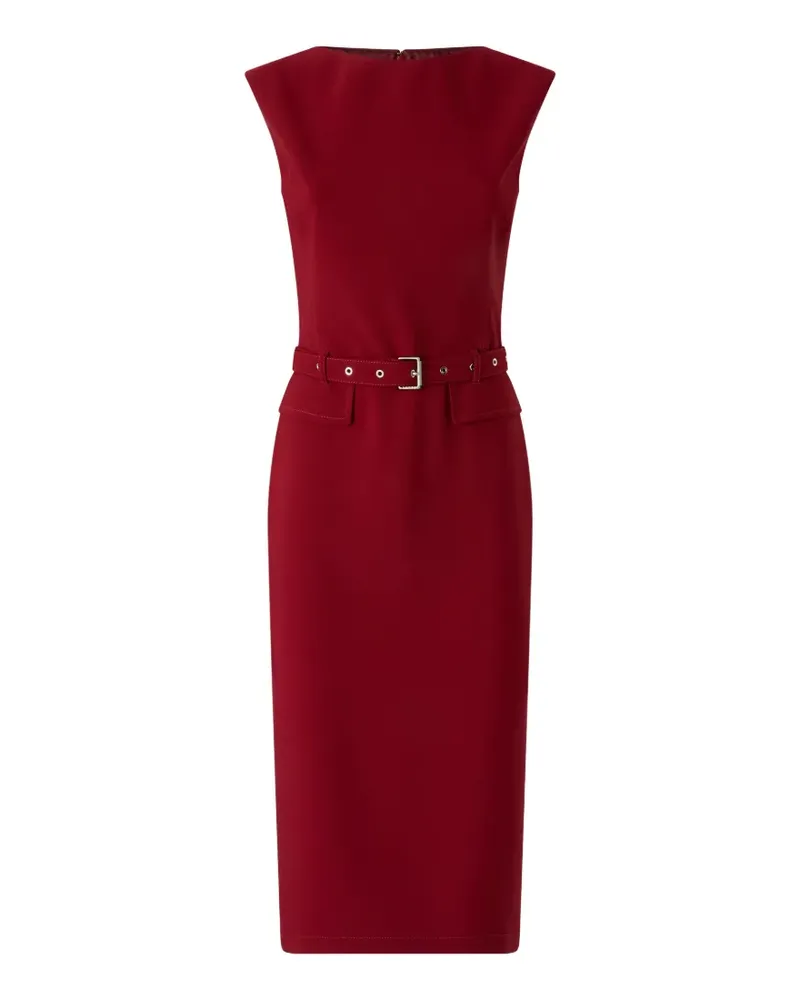 Pinko Ärmelloses Kleid mit Gürtel - Rot Rot