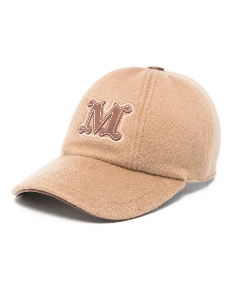 Max Mara felted initial cashmere cap - Braun Braun