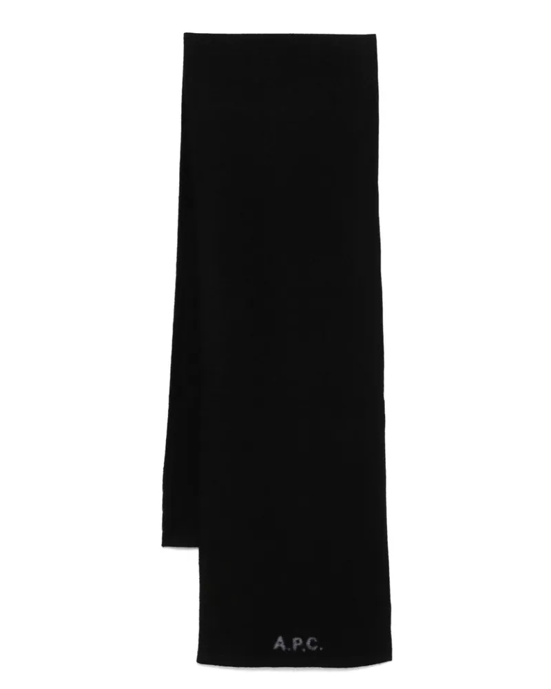 A.P.C. William Schal - Schwarz Schwarz