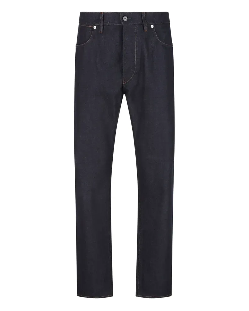 Stone Island five-pockets cotton jeans - Blau Blau