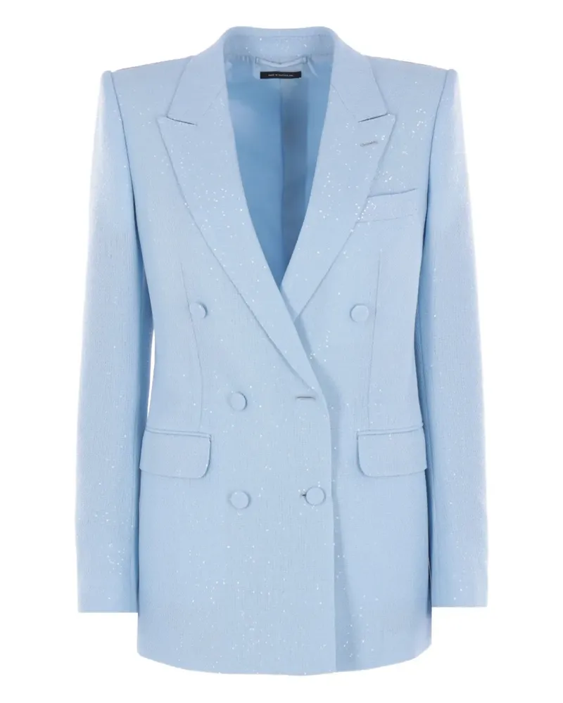 Tom Ford Doppelreihiges Sakko - Blau Blau