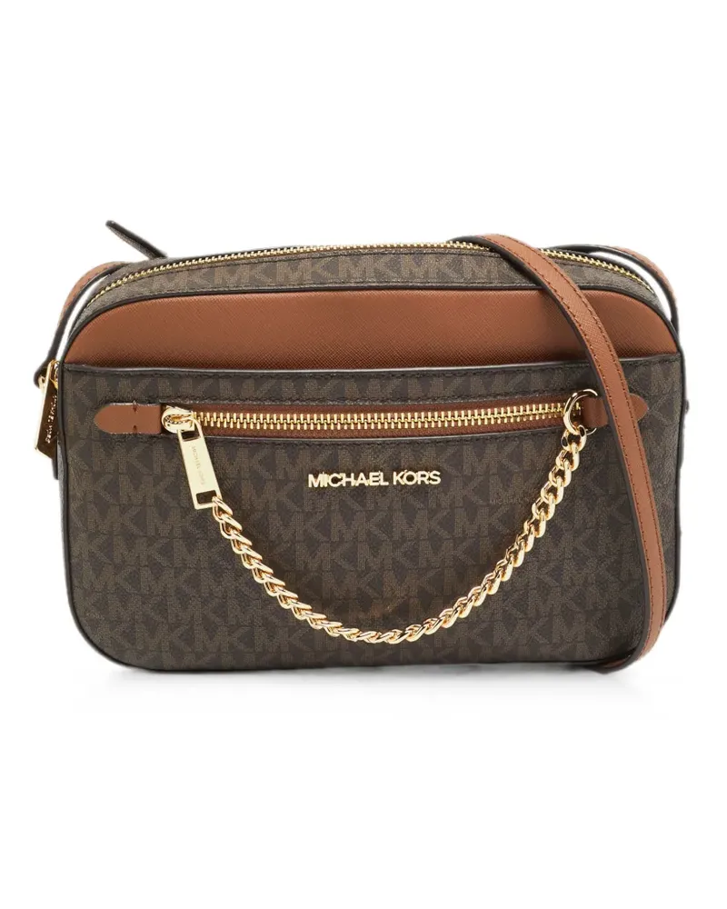 Michael Kors Jet Set crossbody bag - Braun Braun