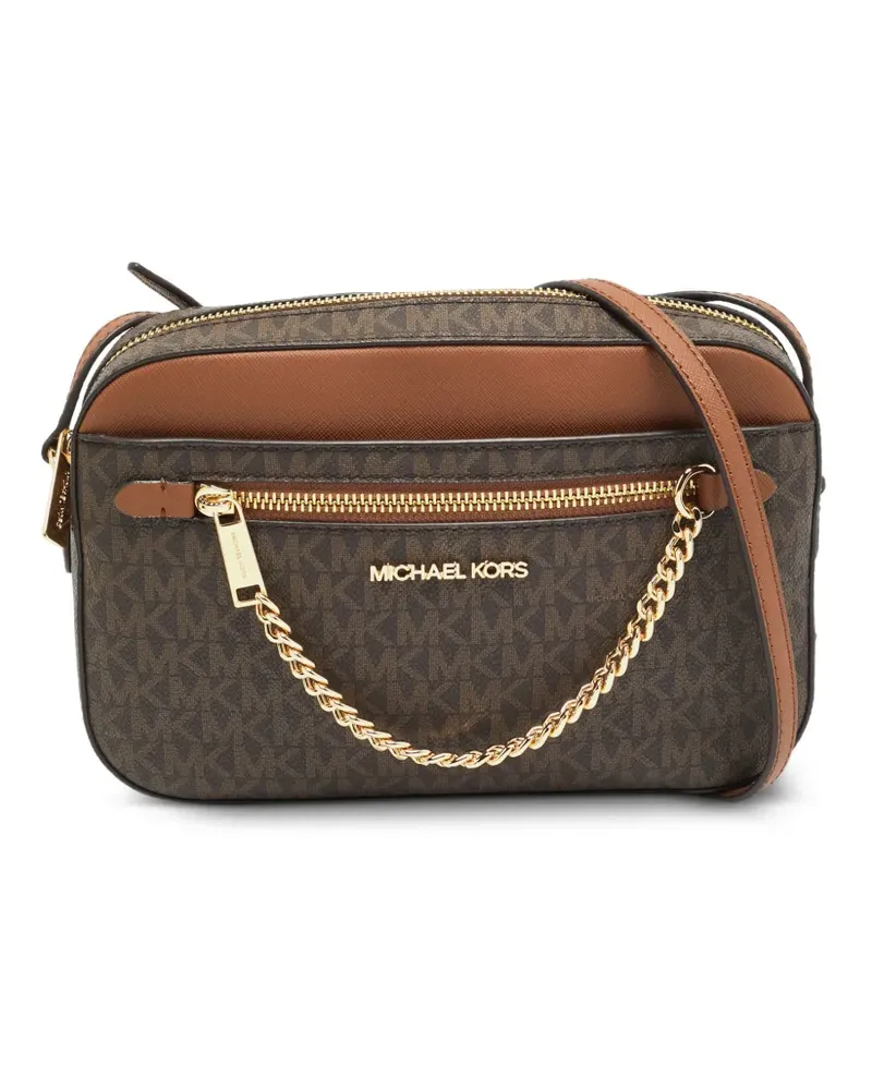 Michael Kors Jet Set Umhängetasche - Braun Braun