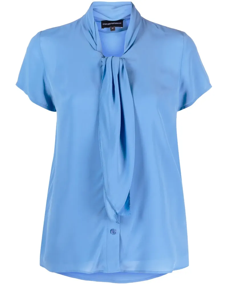 Emporio Armani Klassisches T-Shirt - Blau Blau