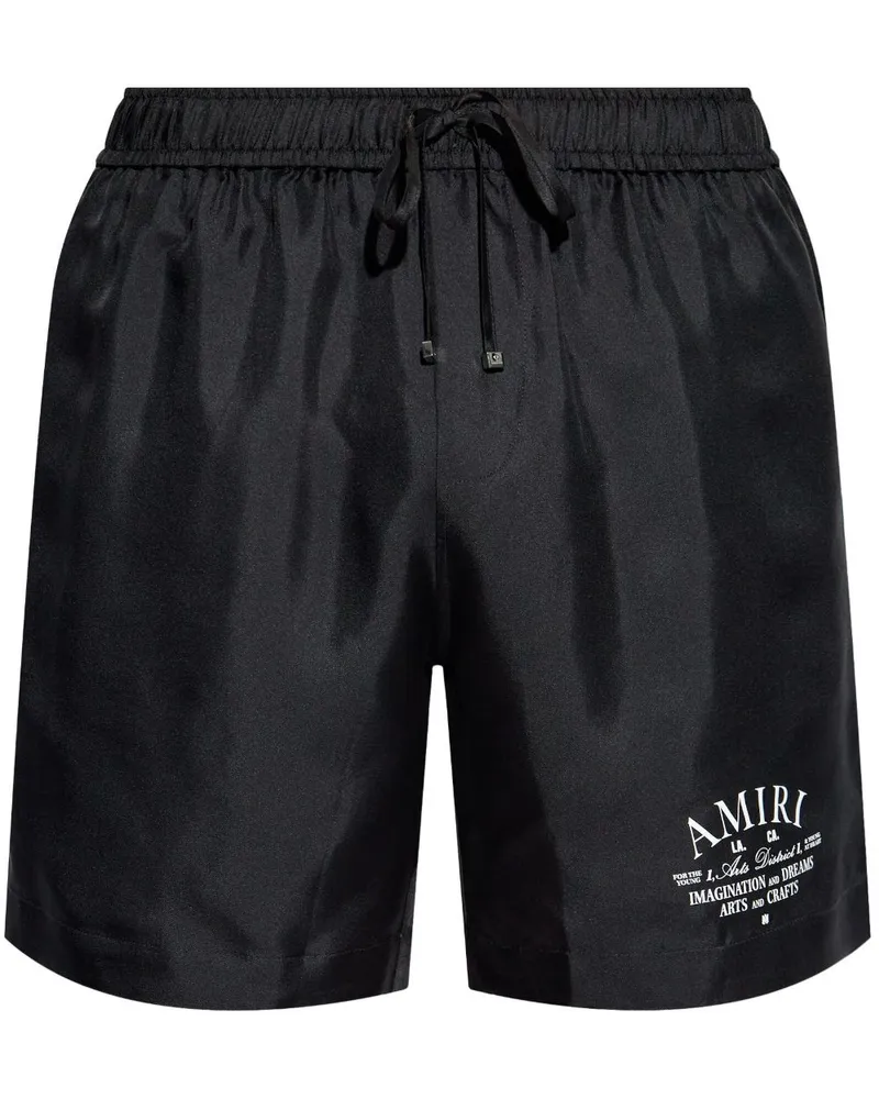 Amiri Arts District shorts - Schwarz Schwarz