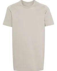 Rick Owens Level T-Shirt aus Bio-Baumwolle Grau