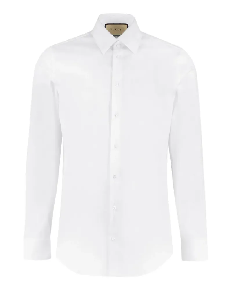Gucci poplin shirt - Weiß Weiß