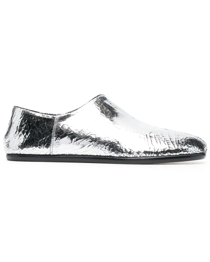 Maison Margiela Tabi Babouche Loafer mit Spiegeleffekt - Silber Silber