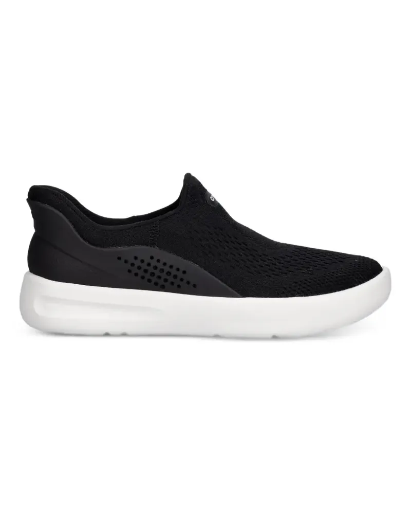 Crocs Slip-On-Sneakers aus Mesh - Schwarz Schwarz