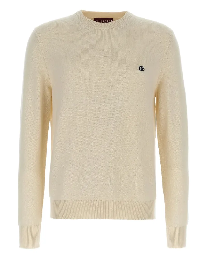 Gucci Pullover mit Logo-Stickerei - Nude Nude