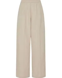 Rosetta Getty Weite Hose mit Stretchbund Nude