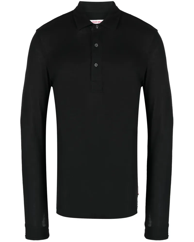 Orlebar Brown Sebastian Poloshirt - Schwarz Schwarz