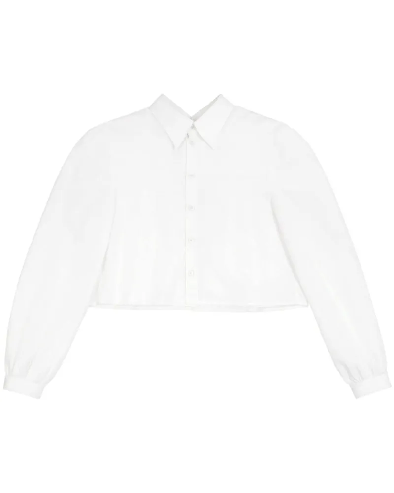 Maison Margiela Hemd im Layering-Look - Weiß Weiß