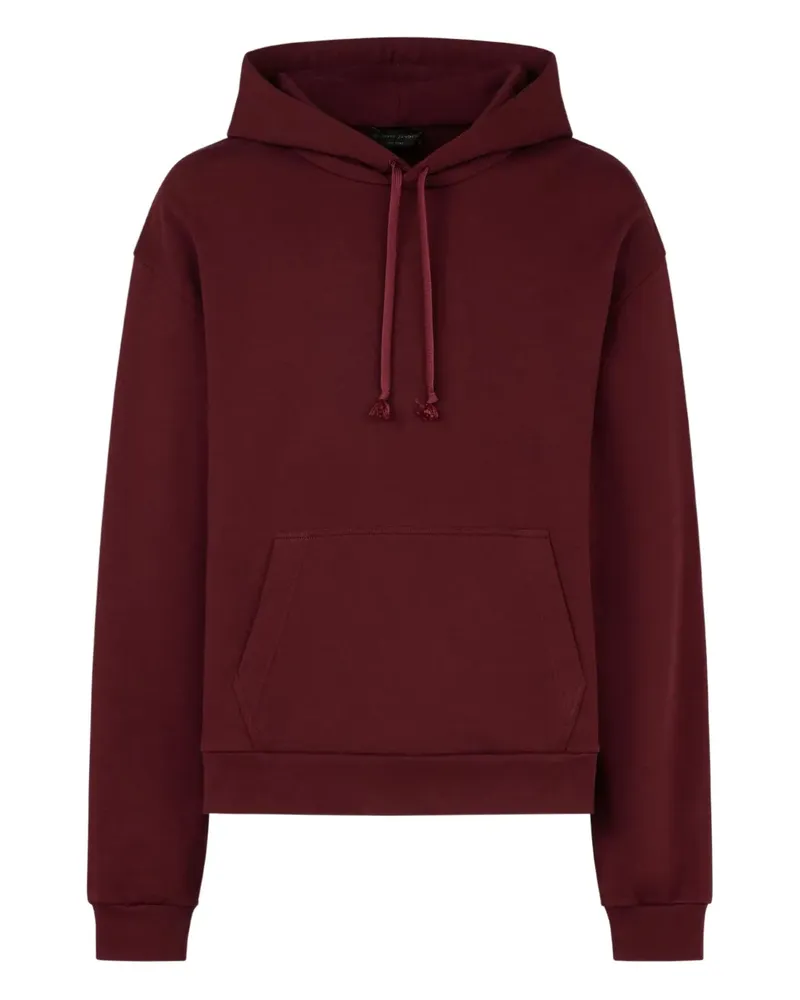Giuseppe Zanotti Hoodie mit Logo-Print - Rot Rot